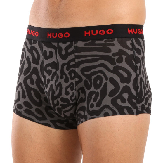 3PACK Boxershorts til mænd HUGO flerfarvet (50517894 974)