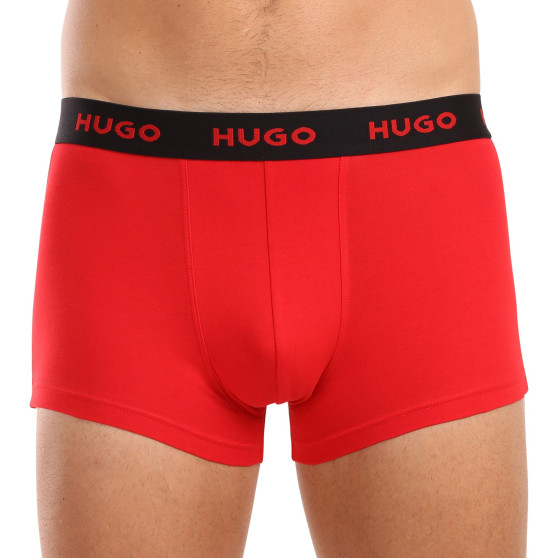 3PACK Boxershorts til mænd HUGO flerfarvet (50517894 974)