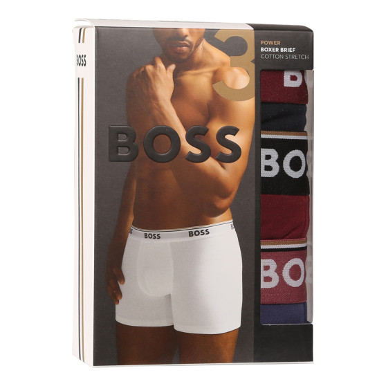 3PACK Boxershorts til mænd BOSS flerfarvet (50517828 984)