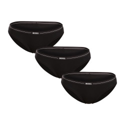 3PACK dámské kalhotky Hugo Boss černé (50496895 001)