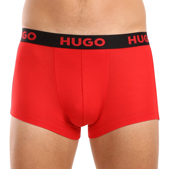 3PACK Boxershorts til mænd HUGO flerfarvet (50496723 982)