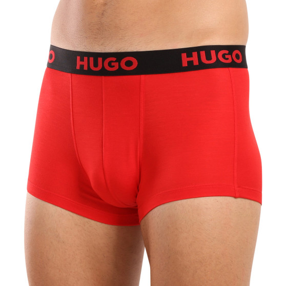 3PACK Boxershorts til mænd HUGO flerfarvet (50496723 982)