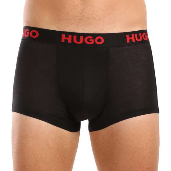 3PACK Boxershorts til mænd HUGO flerfarvet (50496723 982)