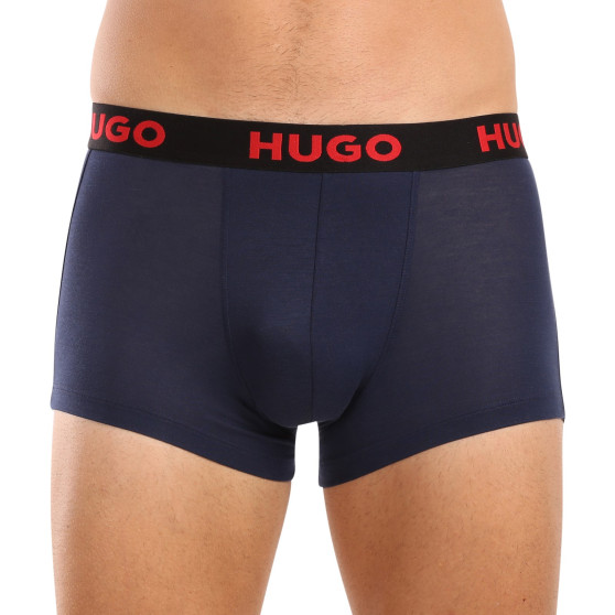 3PACK Boxershorts til mænd HUGO flerfarvet (50496723 982)