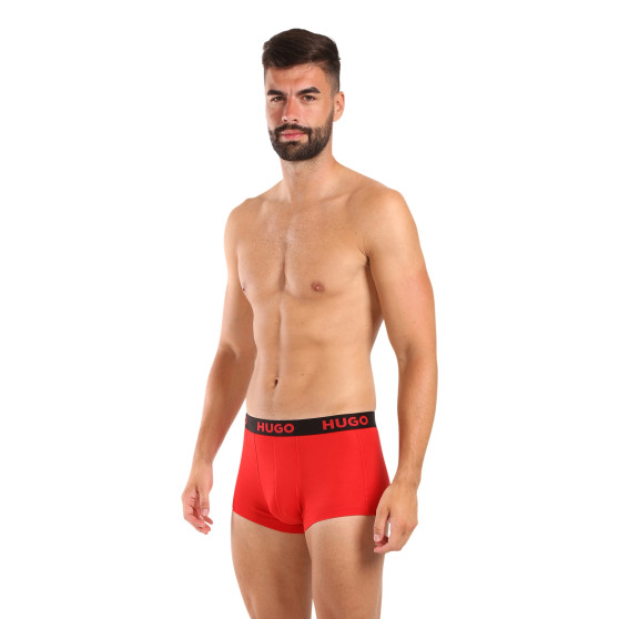 3PACK Boxershorts til mænd HUGO flerfarvet (50496723 982)