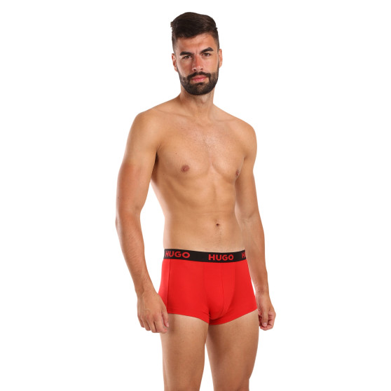 3PACK Boxershorts til mænd HUGO flerfarvet (50496723 982)