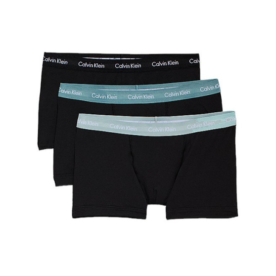 3PACK Boxershorts til mænd Calvin Klein overstørrelse sort (NB2665A-Q3R)