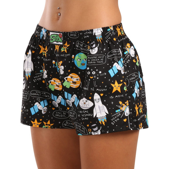 Styx Dameshorts kunst klassisk gummiunivers (K1758)