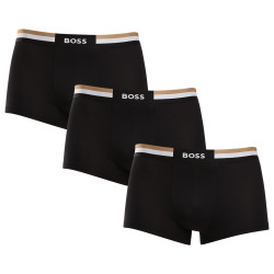 3PACK Boxershorts til mænd BOSS sort (50516542 001)