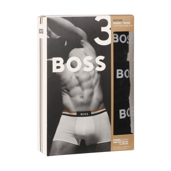 3PACK Boxershorts til mænd BOSS sort (50516542 001)