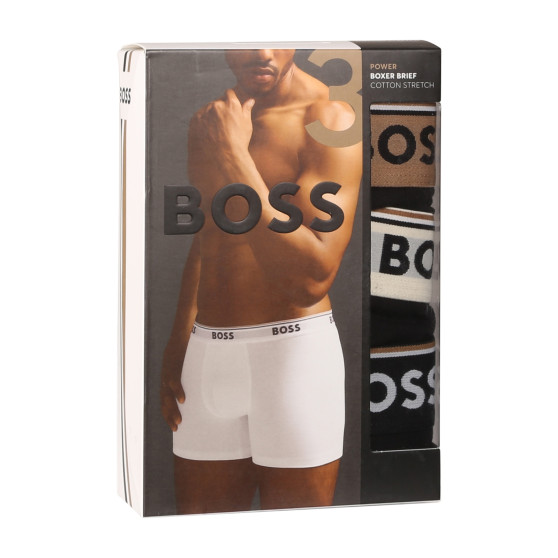 3PACK Boxershorts til mænd BOSS flerfarvet (50517828 982)