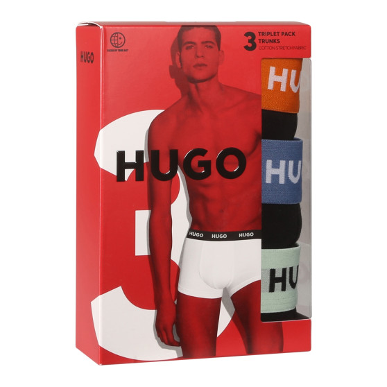 3PACK Boxershorts til mænd HUGO flerfarvet (50517878 961)