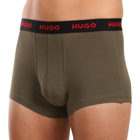 3PACK Boxershorts til mænd HUGO flerfarvet (50517878 964)