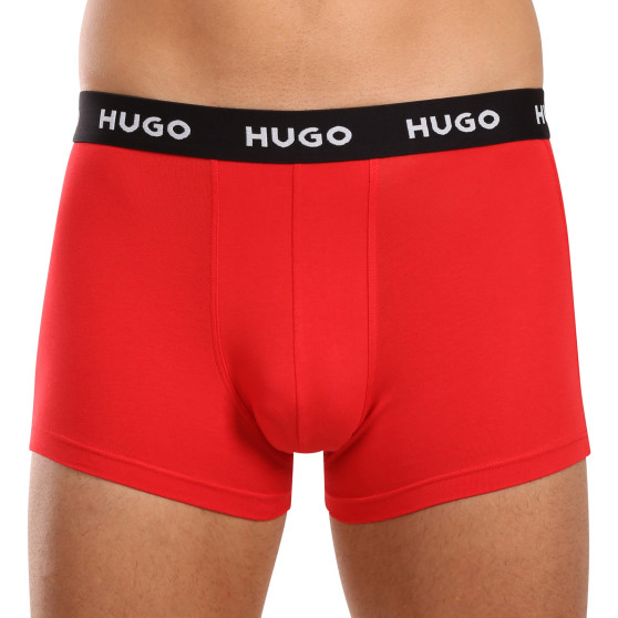 3PACK Boxershorts til mænd HUGO flerfarvet (50517878 964)