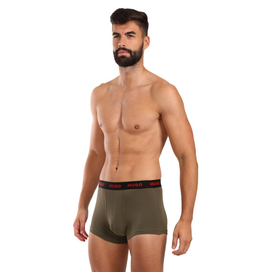 3PACK Boxershorts til mænd HUGO flerfarvet (50517878 964)