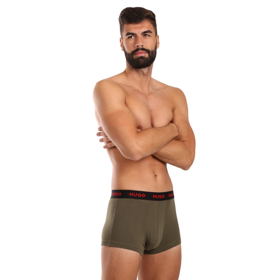 3PACK Boxershorts til mænd HUGO flerfarvet (50517878 964)