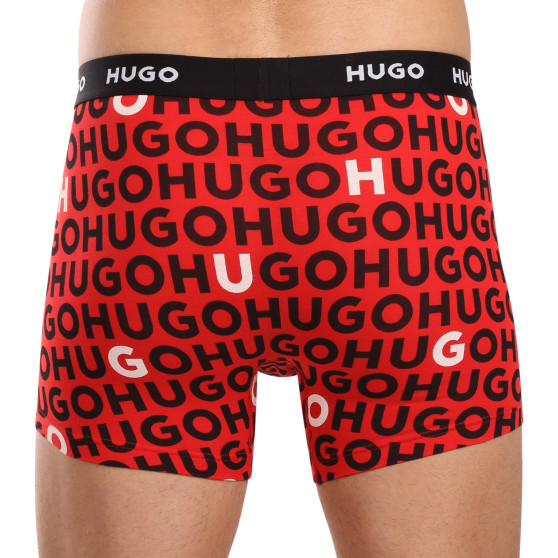 3PACK Boxershorts til mænd HUGO flerfarvet (50517887 978)