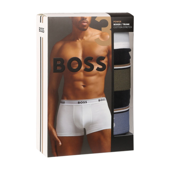 3PACK Boxershorts til mænd BOSS sort (50517827 980)