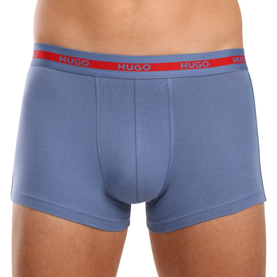 3PACK Boxershorts til mænd HUGO flerfarvet (50517883 970)