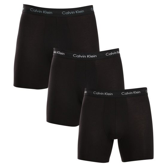 3PACK Boxershorts til mænd Calvin Klein sort (NB1770A-Q5F)