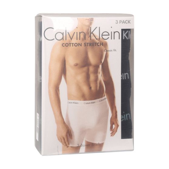 3PACK Boxershorts til mænd Calvin Klein sort (NB1770A-Q5F)