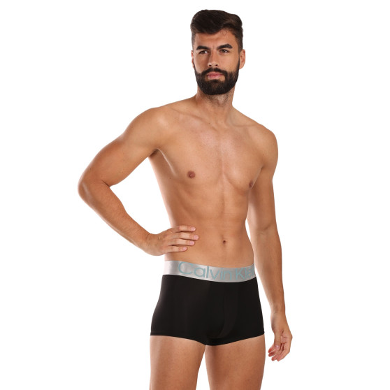 3PACK Boxershorts til mænd Calvin Klein sort (NB3074A-QTE)