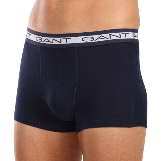 3PACK Boxershorts til mænd Gant blå (900003053-410)