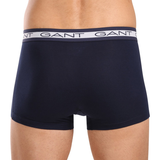 3PACK Boxershorts til mænd Gant blå (900003053-410)