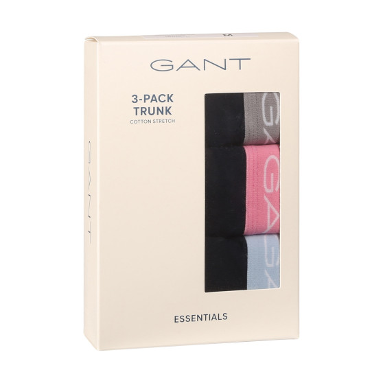 3PACK Boxershorts til mænd Gant sort (902423003-649)