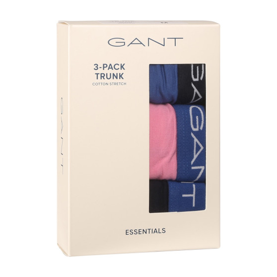 3PACK Boxershorts til mænd Gant flerfarvet (902423013-407)