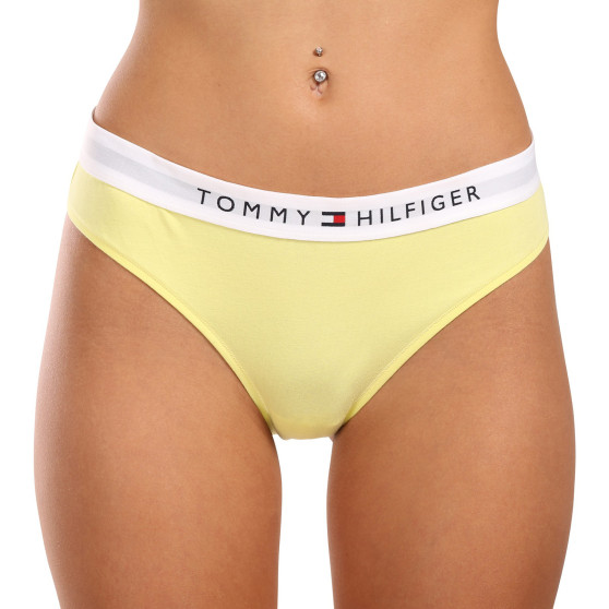 Trusser til kvinder Tommy Hilfiger gul (UW0UW04145 ZIN)