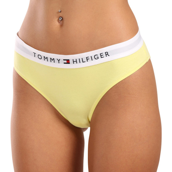 Trusser til kvinder Tommy Hilfiger gul (UW0UW04145 ZIN)