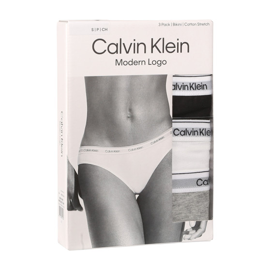 3PACK Dametrusser Calvin Klein flerfarvet (QD5207E-MPI)