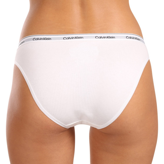 3PACK Dametrusser Calvin Klein hvid (QD5207E-100)