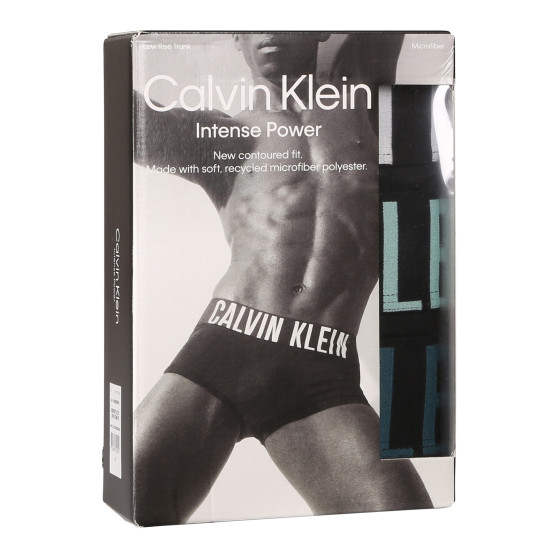 3PACK Boxershorts til mænd Calvin Klein sort (NB3611A-Q1L)