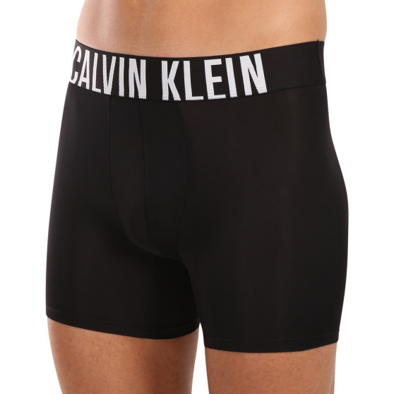 3PACK Boxershorts til mænd Calvin Klein sort (NB3612A-MDL)