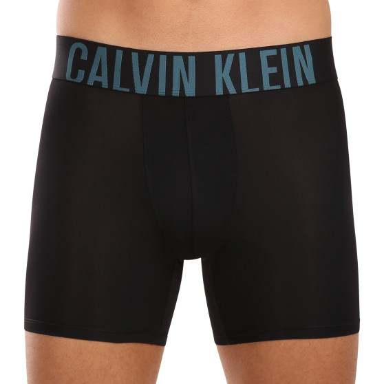 3PACK Boxershorts til mænd Calvin Klein sort (NB3612A-MDL)