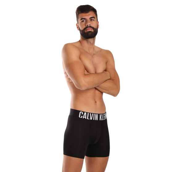 3PACK Boxershorts til mænd Calvin Klein sort (NB3612A-MDL)