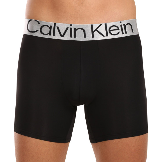 3PACK Boxershorts til mænd Calvin Klein sort (NB3075A-QTE)