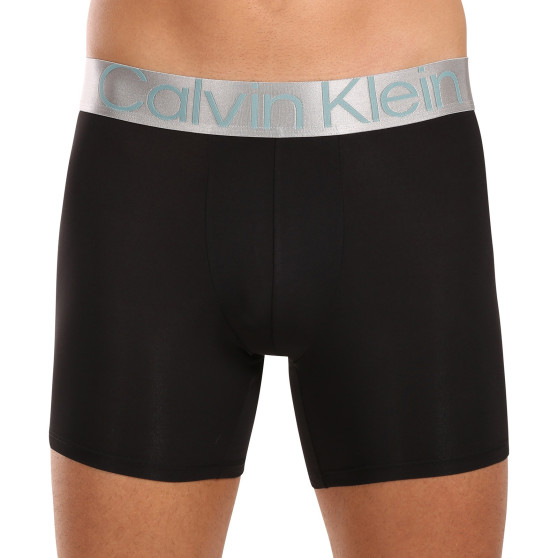 3PACK Boxershorts til mænd Calvin Klein sort (NB3075A-QTE)