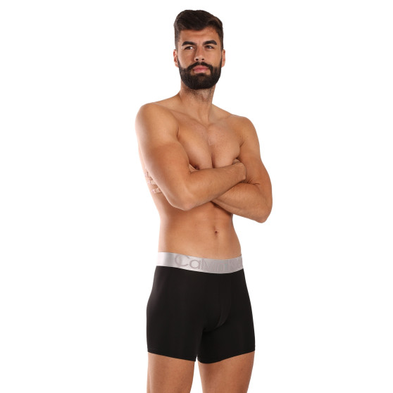 3PACK Boxershorts til mænd Calvin Klein sort (NB3075A-QTE)