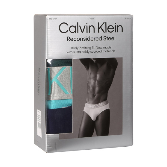 3PACK Trusser til mænd Calvin Klein flerfarvet (NB3129A-N2M)