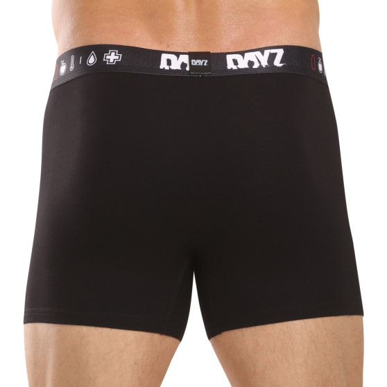 3PACK Boxershorts til mænd DAYZ sort (DZ001)