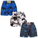 3PACK Børneshorts Styx art klassisk gummi flerfarvet (3J14739)