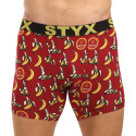 Styx Boxershorts til mænd, lange kunstsportsbananer af gummi (UN1359)