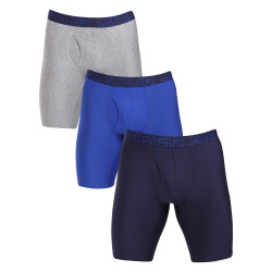 3PACK Boxershorts til mænd Under Armour sort (1383880 001)