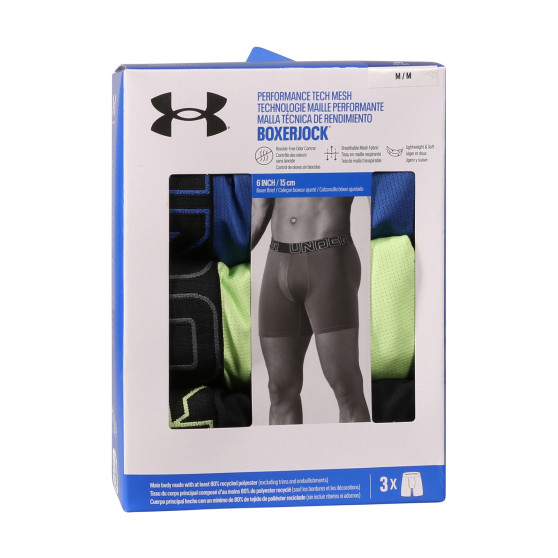 3PACK Boxershorts til mænd Under Armour flerfarvet (1383884 432)