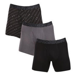 3PACK Boxershorts til mænd Under Armour flerfarvet (1383889 709)