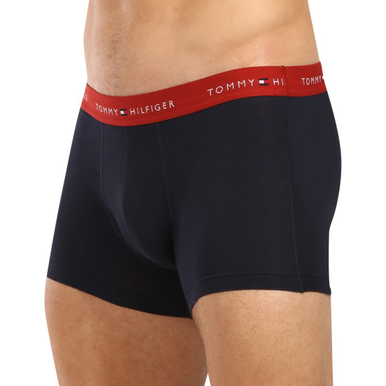 3PACK Boxershorts til mænd Tommy Hilfiger mørkeblå (UM0UM02763 0WR)