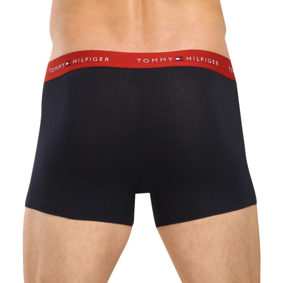 3PACK Boxershorts til mænd Tommy Hilfiger mørkeblå (UM0UM02763 0WR)